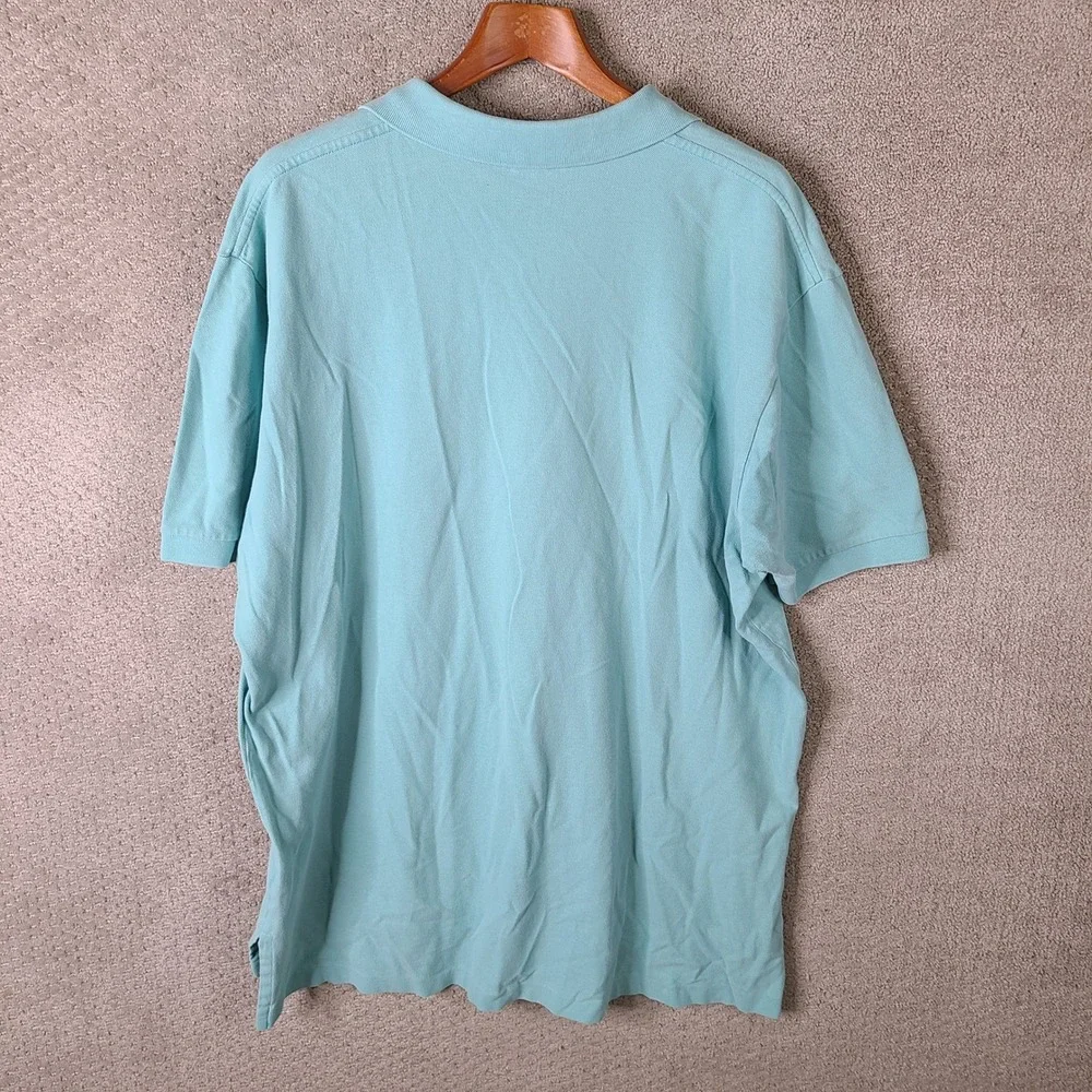 Polo Ralph Lauren Shirt Mens XXL Blue Polo Classic‎ Fit Cotton Short Sleeve